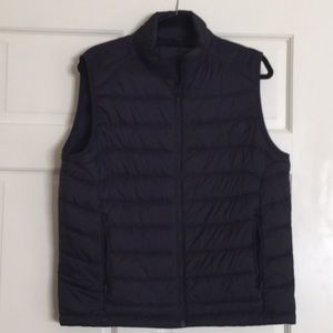 Men’s Blue Puffer vest